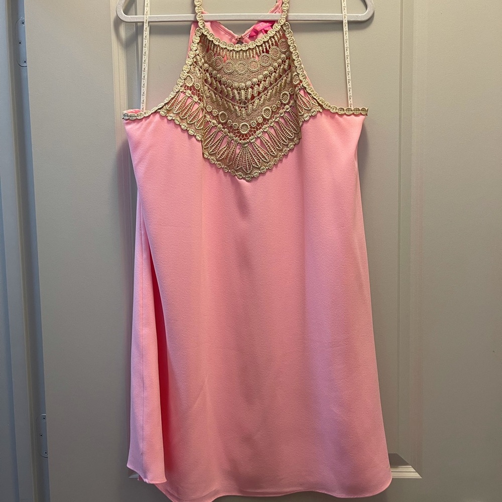 EUC Lilly Pulitzer pearl shift dress
